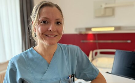 Abbildung Bianca Kuss - Teamleitung Pflege Orthopädie