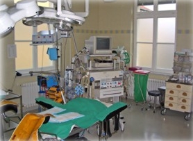 OP-Saal für Not-Sectio-Eingriffe im Kreißsaal